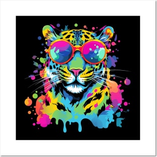 cool leopard Posters and Art